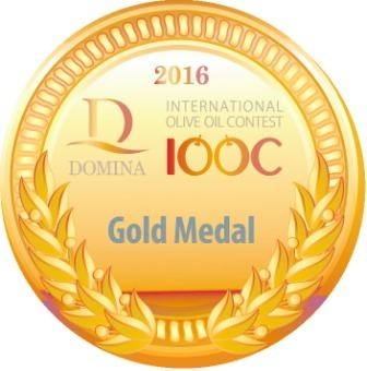 Medaglia d'oro al concorso internazionale domina olive oil contest 2016