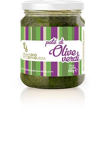 Green olives pâté